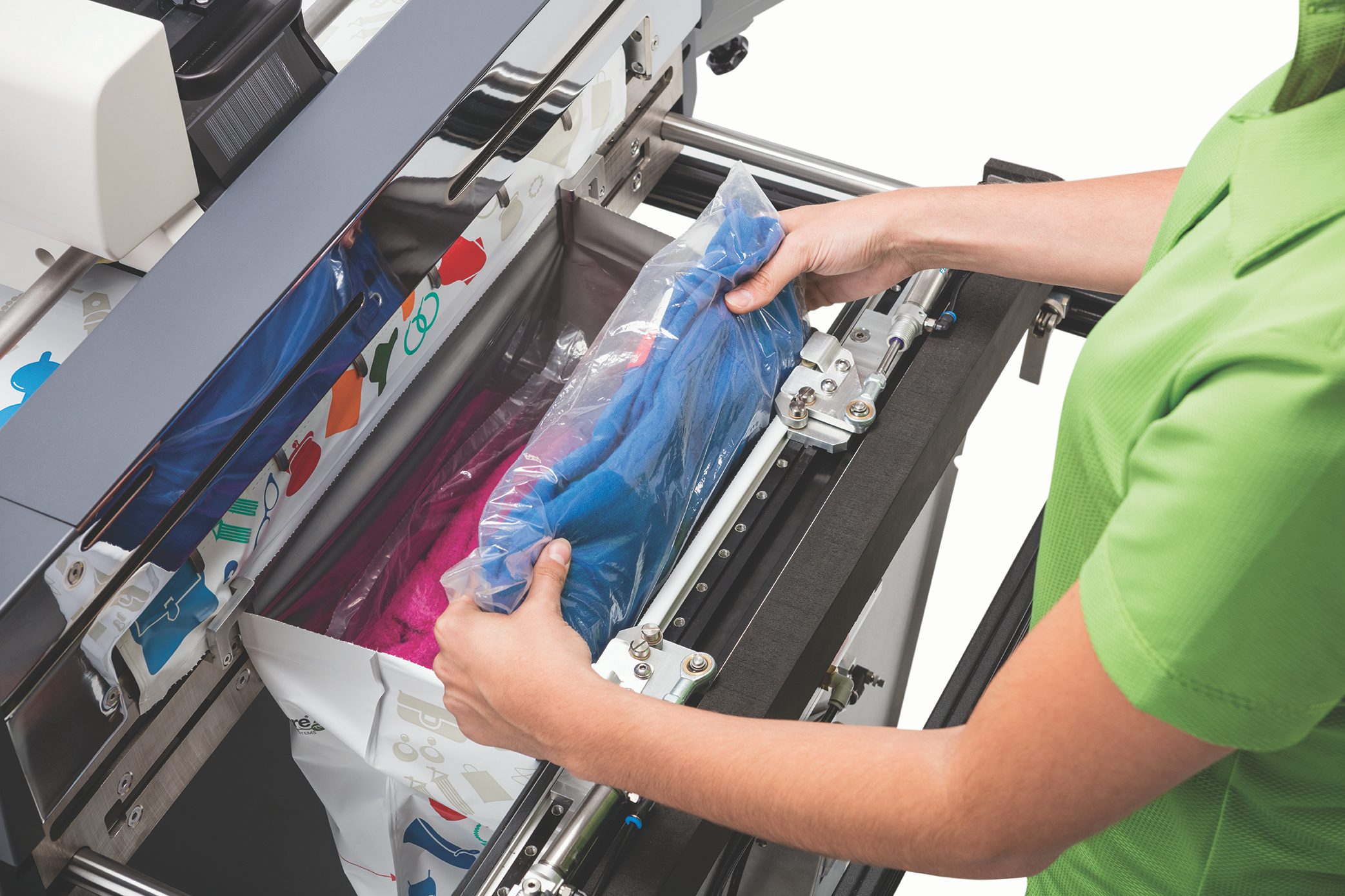 high-speed bagging and printing systems