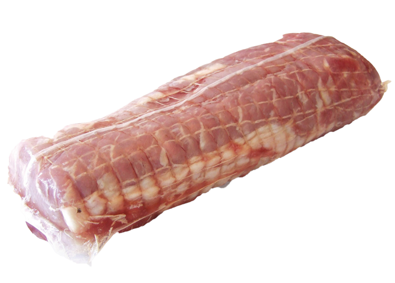 pork wraped in horizontal form-fill seal film