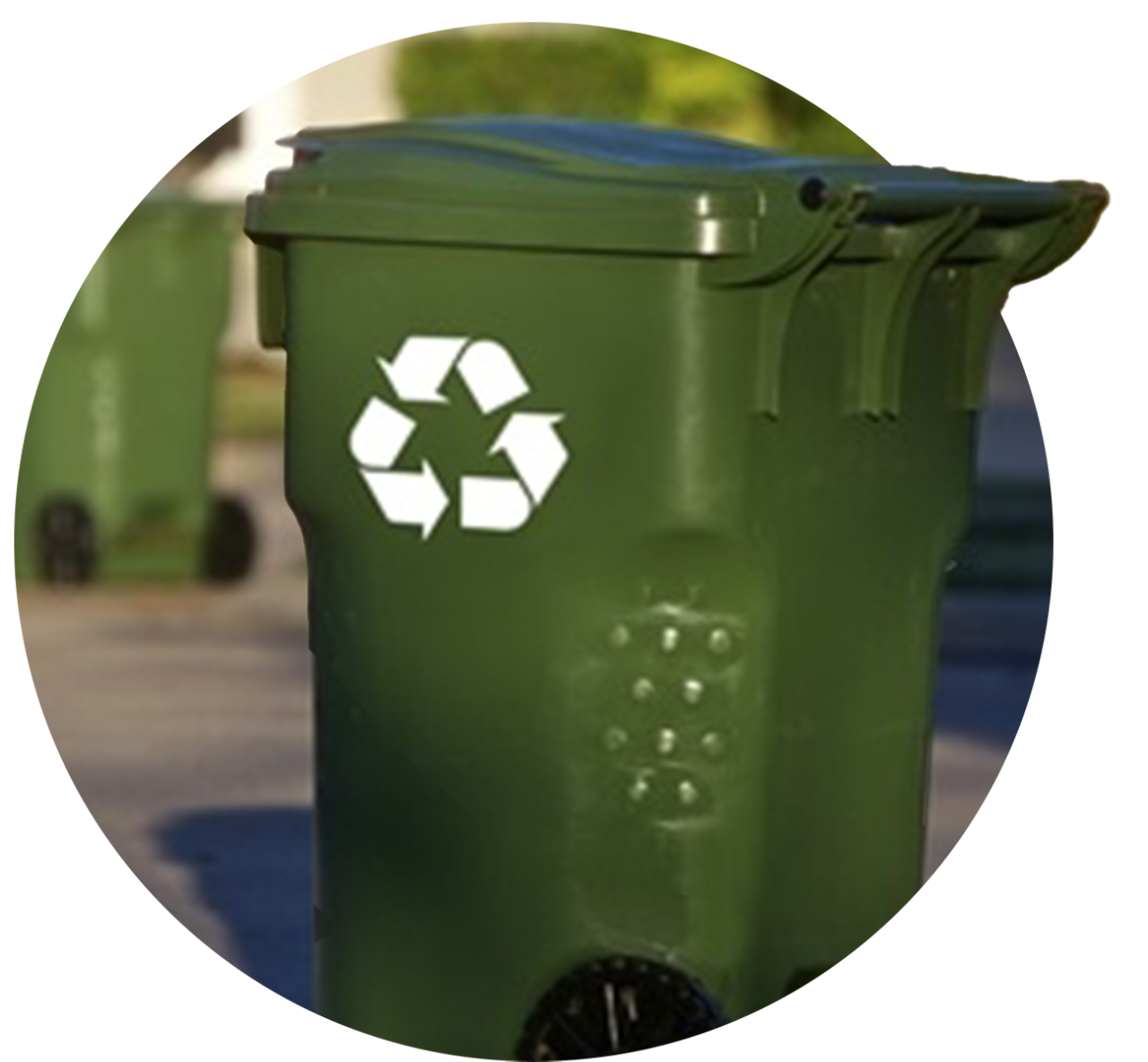 kerbside recycle bin
