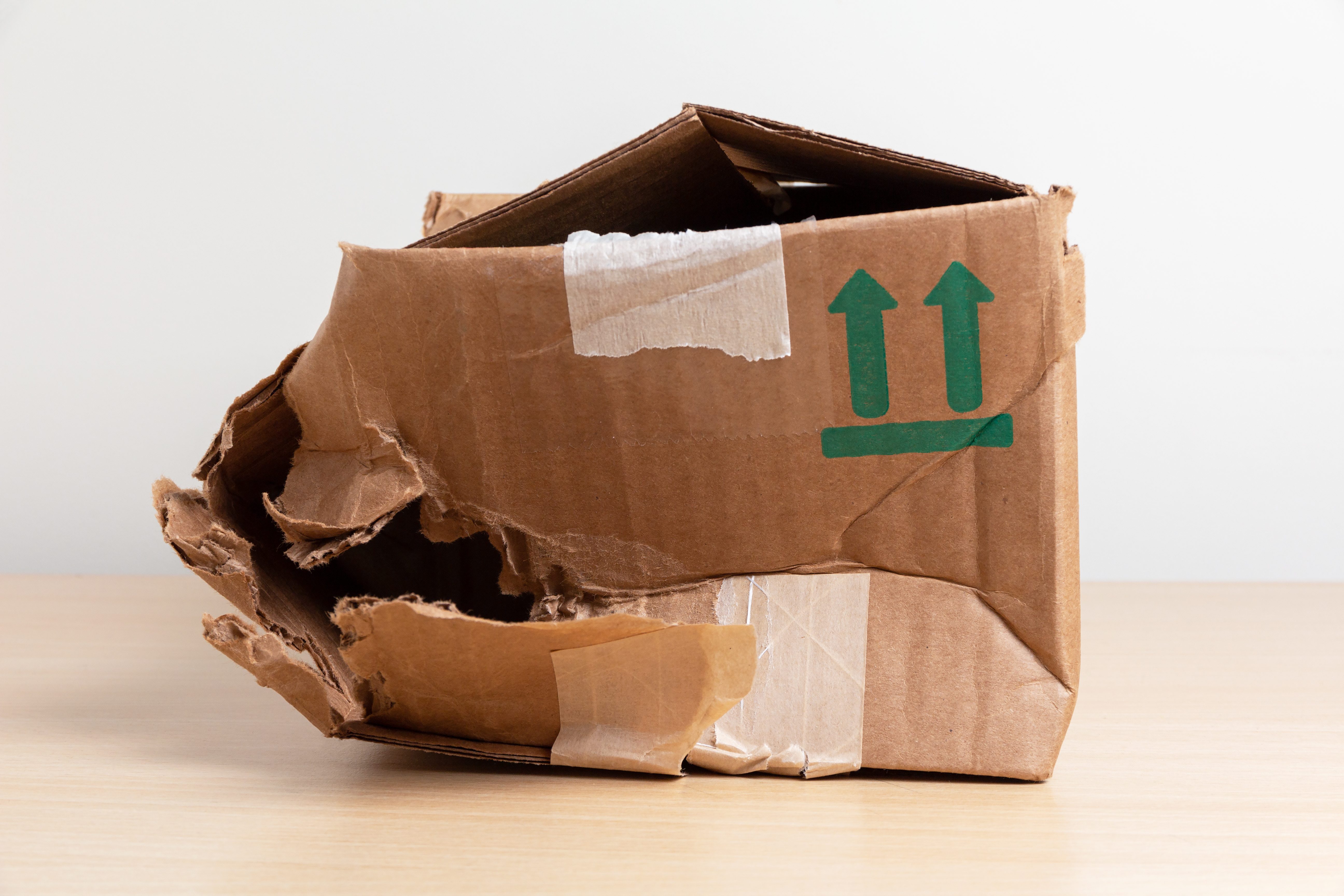 damaged package