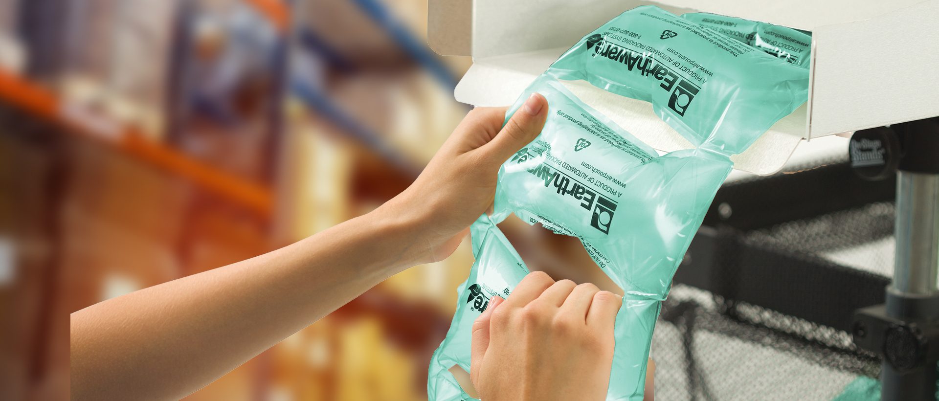 Recycled Content Inflatable Air Pillows - Sealed Air