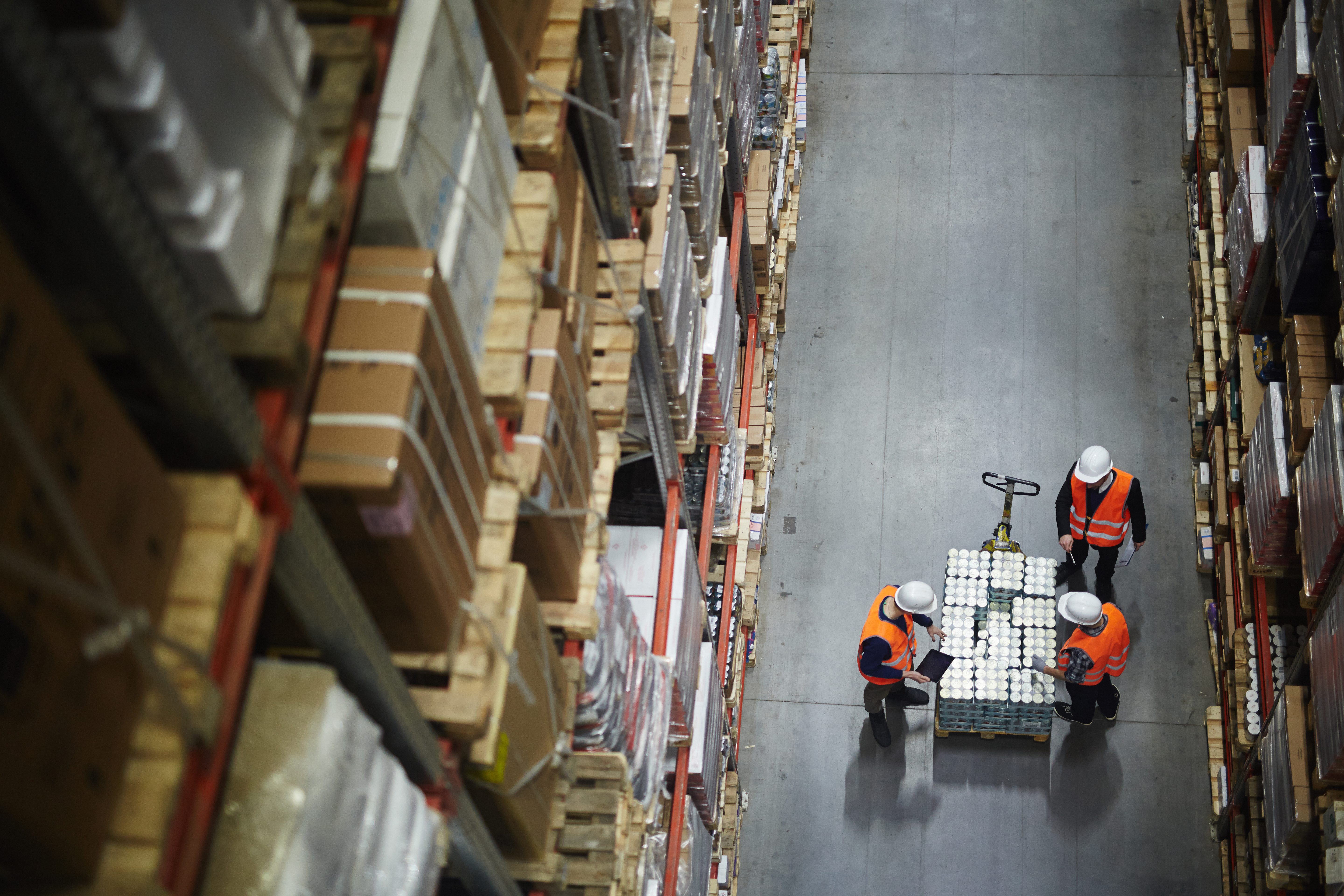 inventory management with tablet