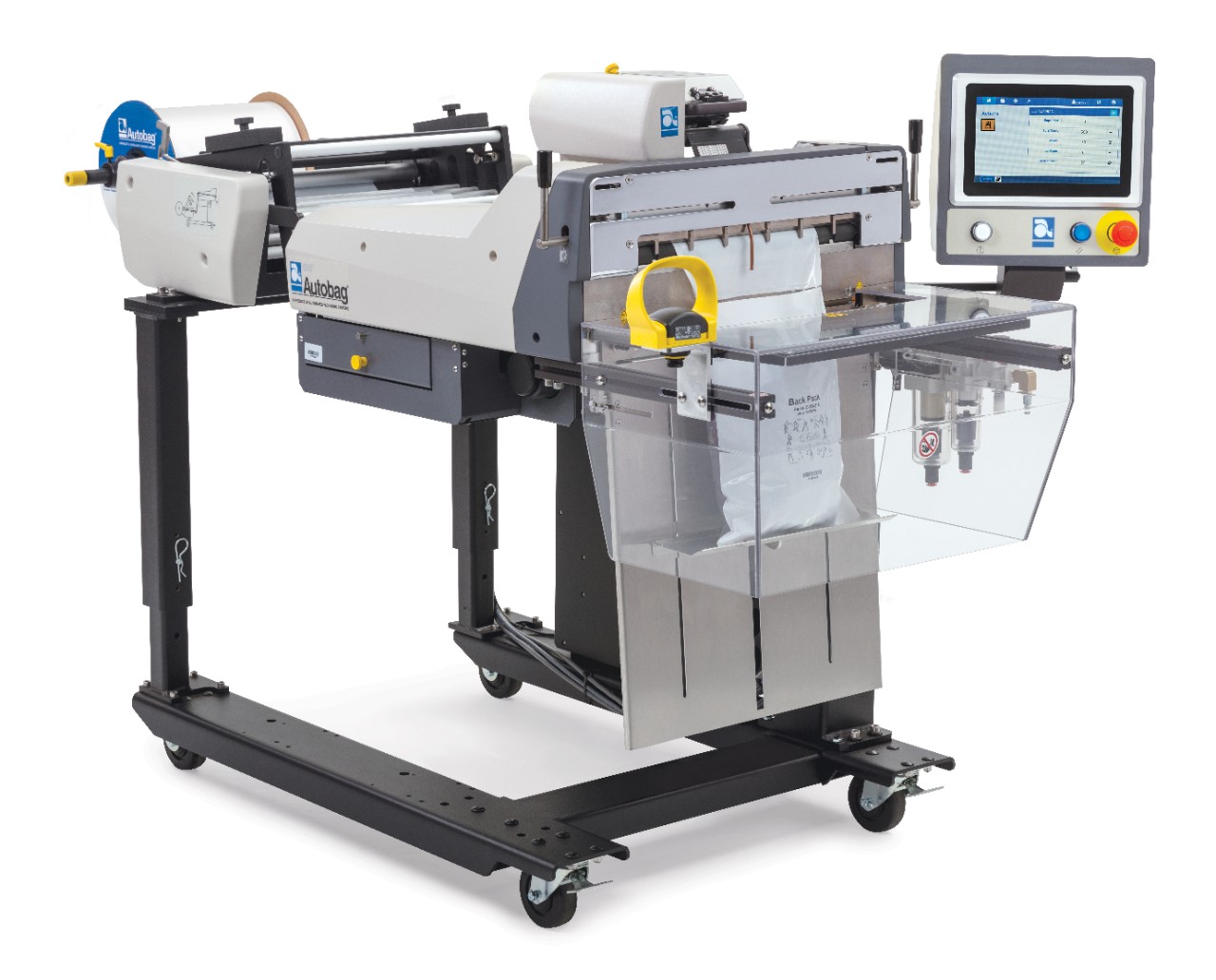 Hochgeschwindigkeitssystem für Verpackung und Druck, AUTOBAG® Brand 650