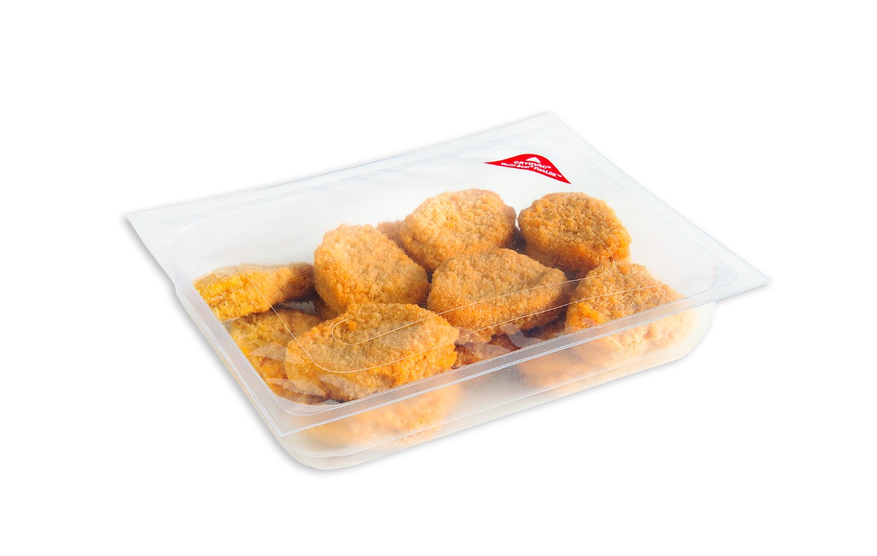 Flexloc cubed cheddar cheese