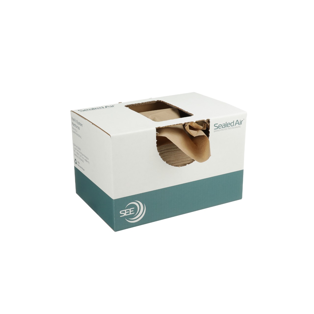 SEALED AIR® Brand FasFil Mini Boxed Fanfold Paper Dispenser