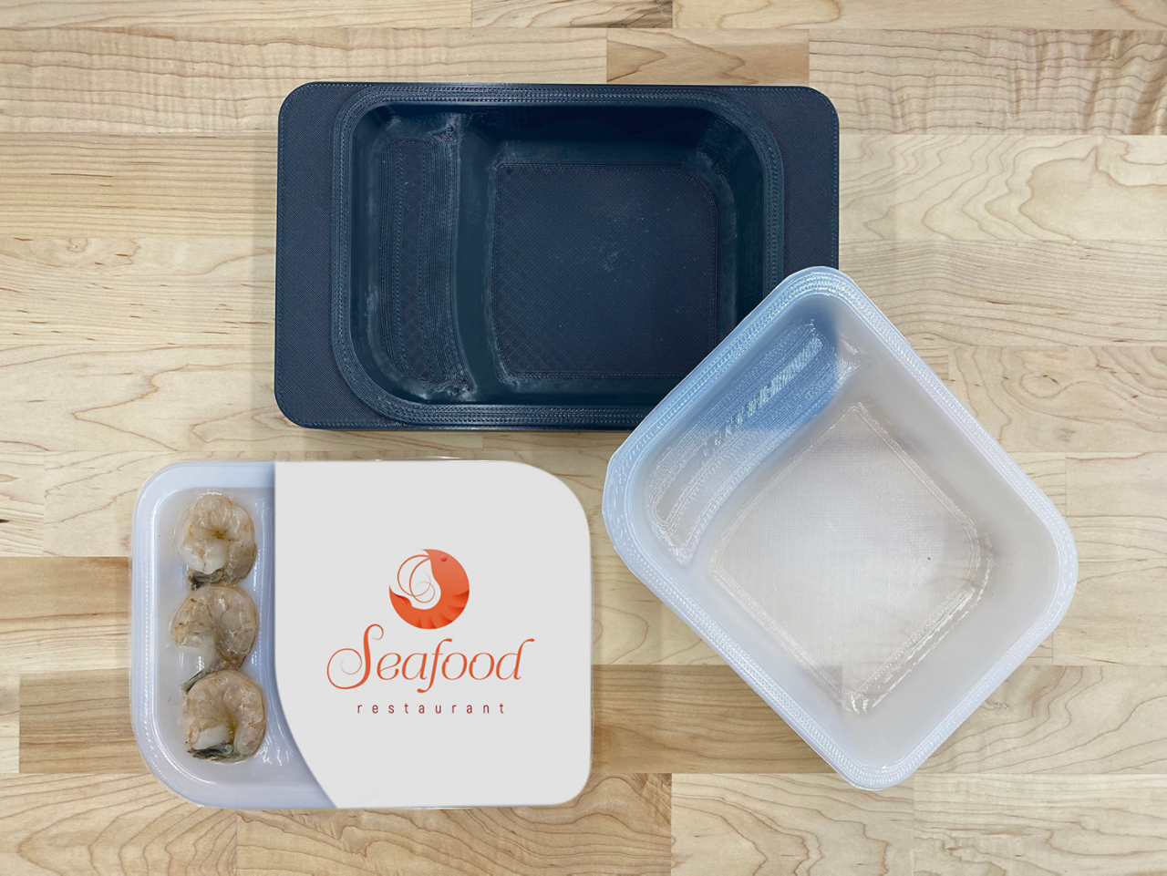 trays of seafood